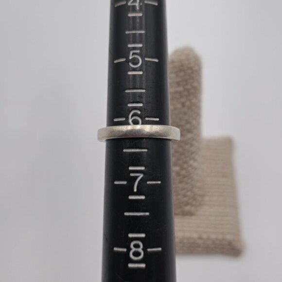 Size 6.25 Sterling Silver Bright Round Many Cubic Zirconia Gems Ring A3785 - Picture 8 of 10